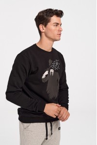 Μπλούζα Φούτερ Cotton4all GANG Μπλούζα Φούτερ Cotton4all GANG
