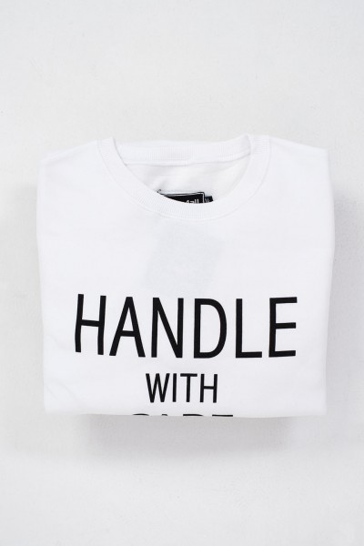 Μπλούζα Φούτερ Cotton4all HANDLE WITH CARE