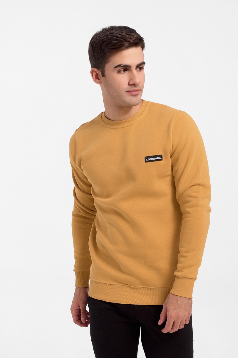 Φούτερ μπλούζα Cotton4all YELLOW ARMY Φούτερ μπλούζα Cotton4all YELLOW ARMY