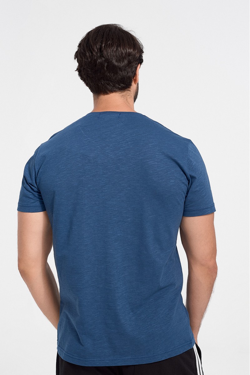 Ανδρικό T-Shirt Cotton4all Gorgeous Blue