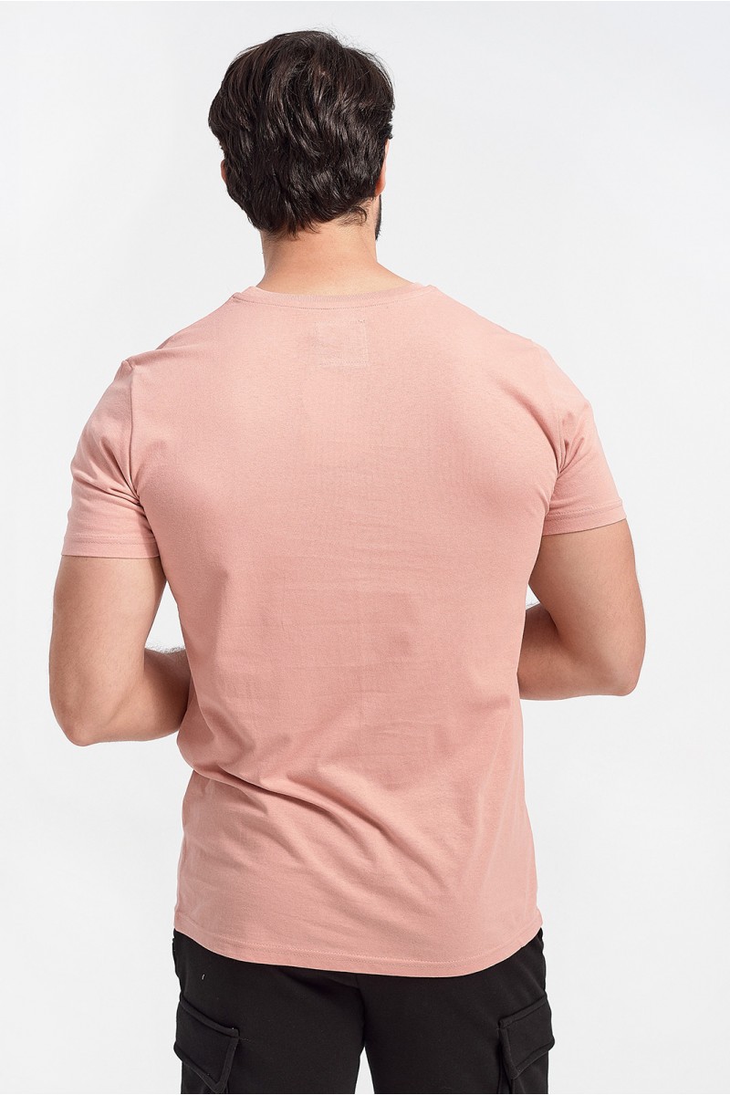 Ανδρικό T-Shirt FREEDOM Pink Pastel