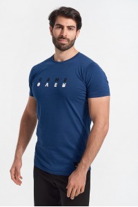 Ανδρικό T-Shirt Cotton4all Game Over Navy