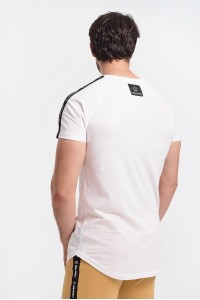 Ανδρικό T-Shirt Cotton4all WHITE Logo