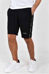 Ανδρική Βερμούδα COTTON4ALL Logo Black