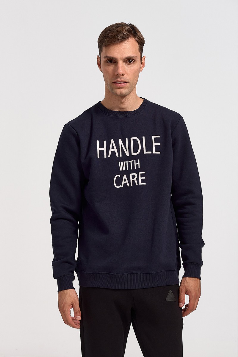 Μπλούζα Φούτερ Cotton4all HANDLE WITH CARE