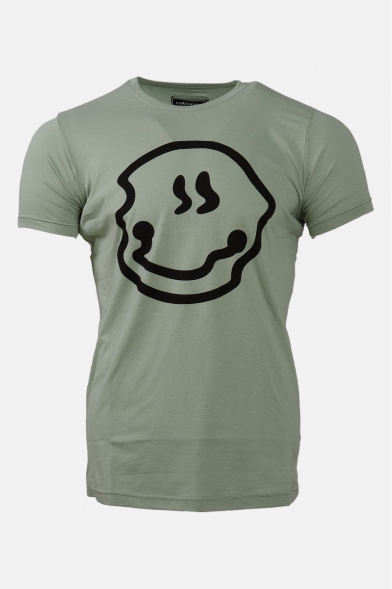 Ανδρικό T-Shirt Cotton4all SMILE 434 Ανδρικό T-Shirt Cotton4all SMILE 434