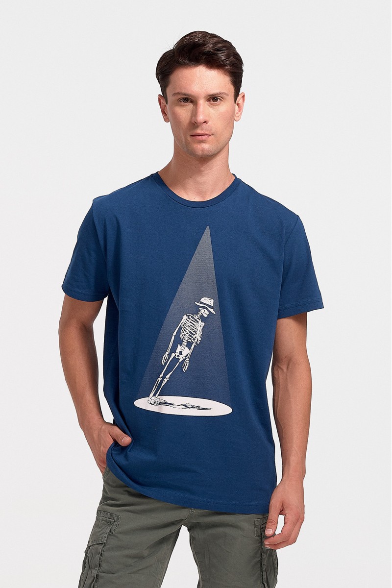 Ανδρικό T-Shirt Cotton4all SKELETOR 412 Ανδρικό T-Shirt Cotton4all SKELETOR 412