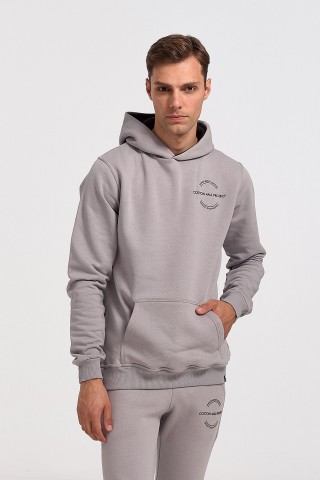 Μπλούζα φούτερ COTTON4ALL 24-823 MINIMAL Grey