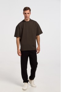 Ανδρικό T-Shirt OVERSIZE COTTON4ALL 24-860 ΧΑΚΙ