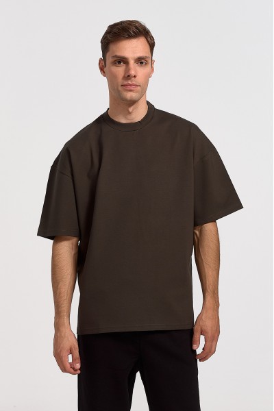 Ανδρικό T-Shirt OVERSIZE COTTON4ALL 24-860 ΧΑΚΙ