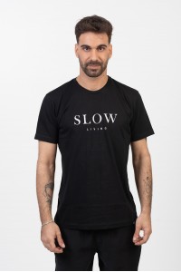 Ανδρικό T-Shirt Cotton4all SLOW LIVING 24-901