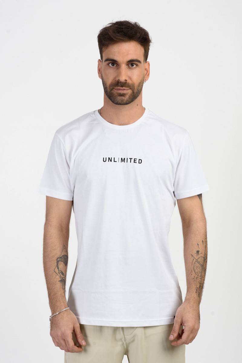 Ανδρικό T-Shirt Cotton4all 24-923 Λευκό