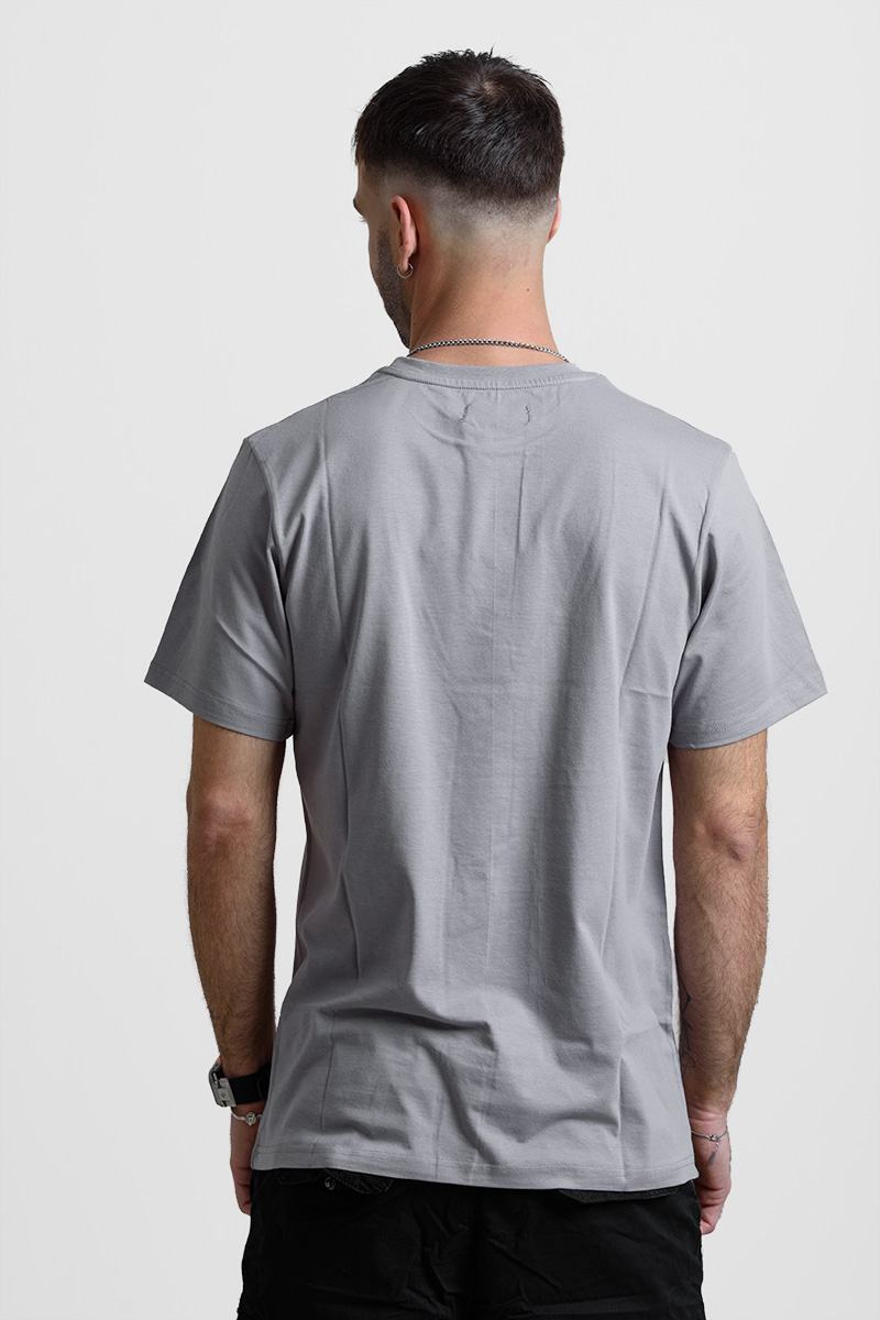 Ανδρικό T-Shirt Cotton4all 25-202 Γκρι Ανδρικό T-Shirt Cotton4all 25-202 Γκρι
