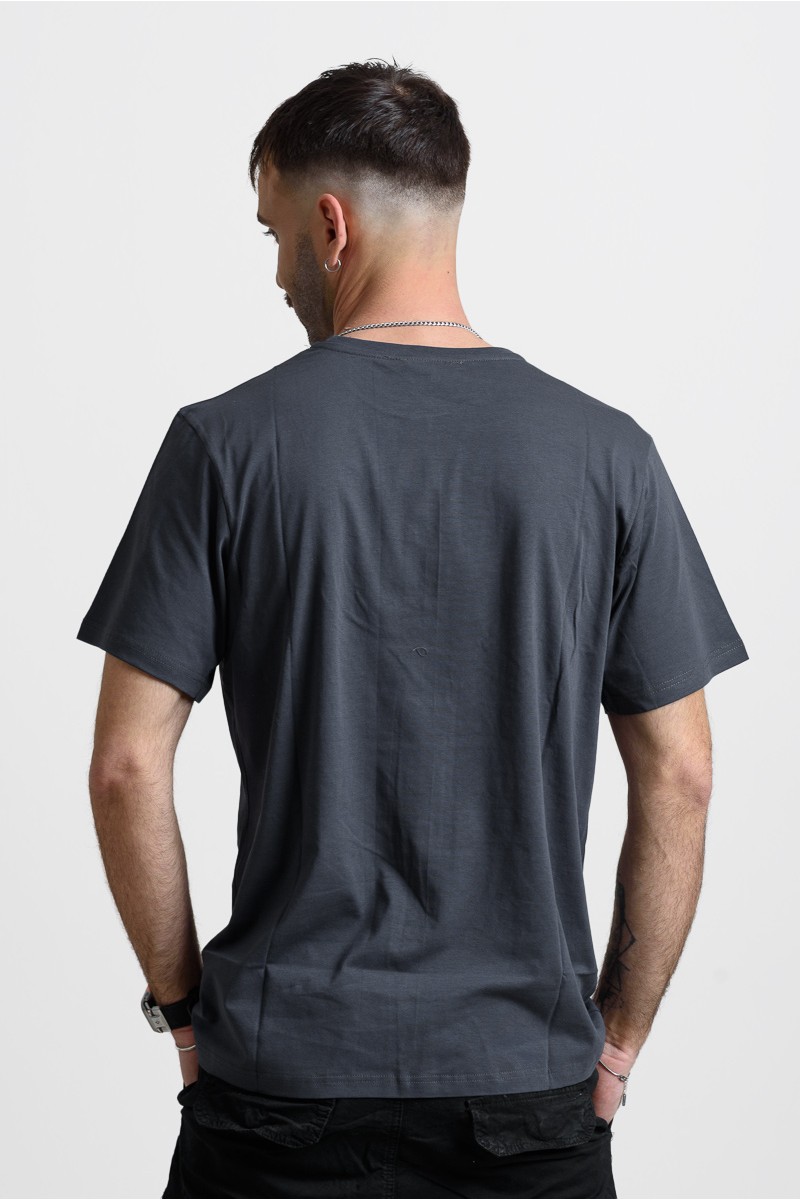 Ανδρικό T-Shirt Cotton4all 25-211 Ανθρακί