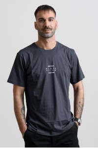 Ανδρικό T-Shirt Cotton4all 25-211 Ανθρακί