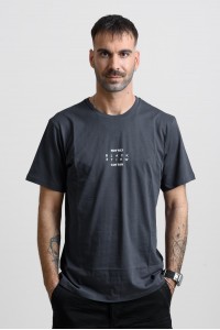 Ανδρικό T-Shirt Cotton4all 25-211 Ανθρακί