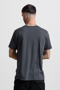Ανδρικό T-Shirt Cotton4all 25-213 Ανθρακί Ανδρικό T-Shirt Cotton4all 25-213 Ανθρακί
