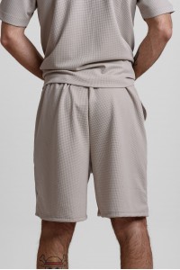 Καλοκαιρινό σετ ανδρικό COTTON4ALL MINIMAL 25-240 ΕΚΡΟΥ