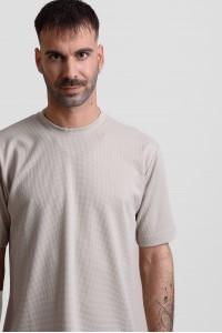 Καλοκαιρινό σετ ανδρικό COTTON4ALL MINIMAL 25-240 ΕΚΡΟΥ