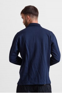Μπλούζα Φούτερ με γιακά και τσέπη COTTON4ALL Προσφορά