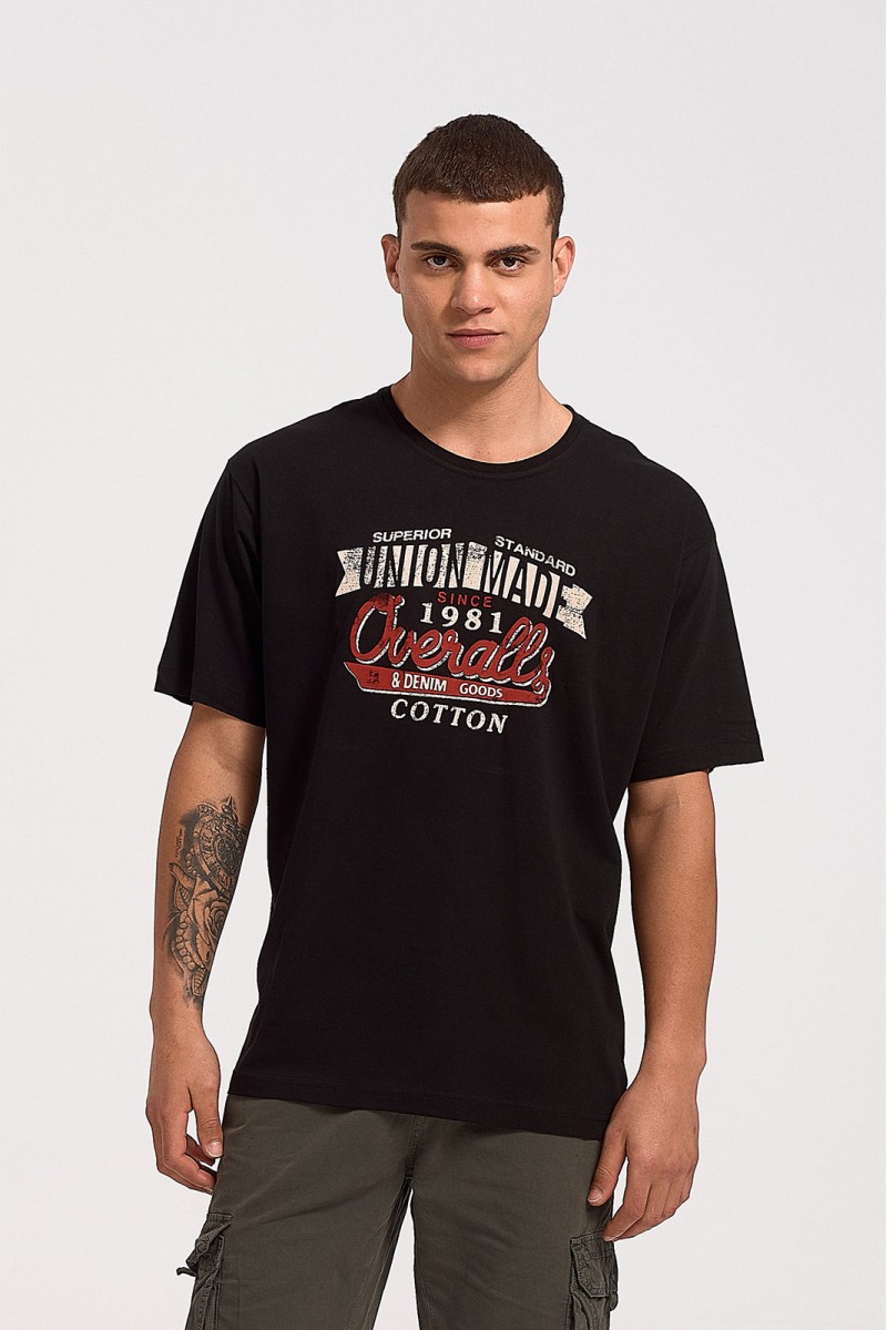 Ανδρικό T-Shirt Cotton4all UNION MADE 13 453 Ανδρικό T-Shirt Cotton4all UNION MADE 13 453
