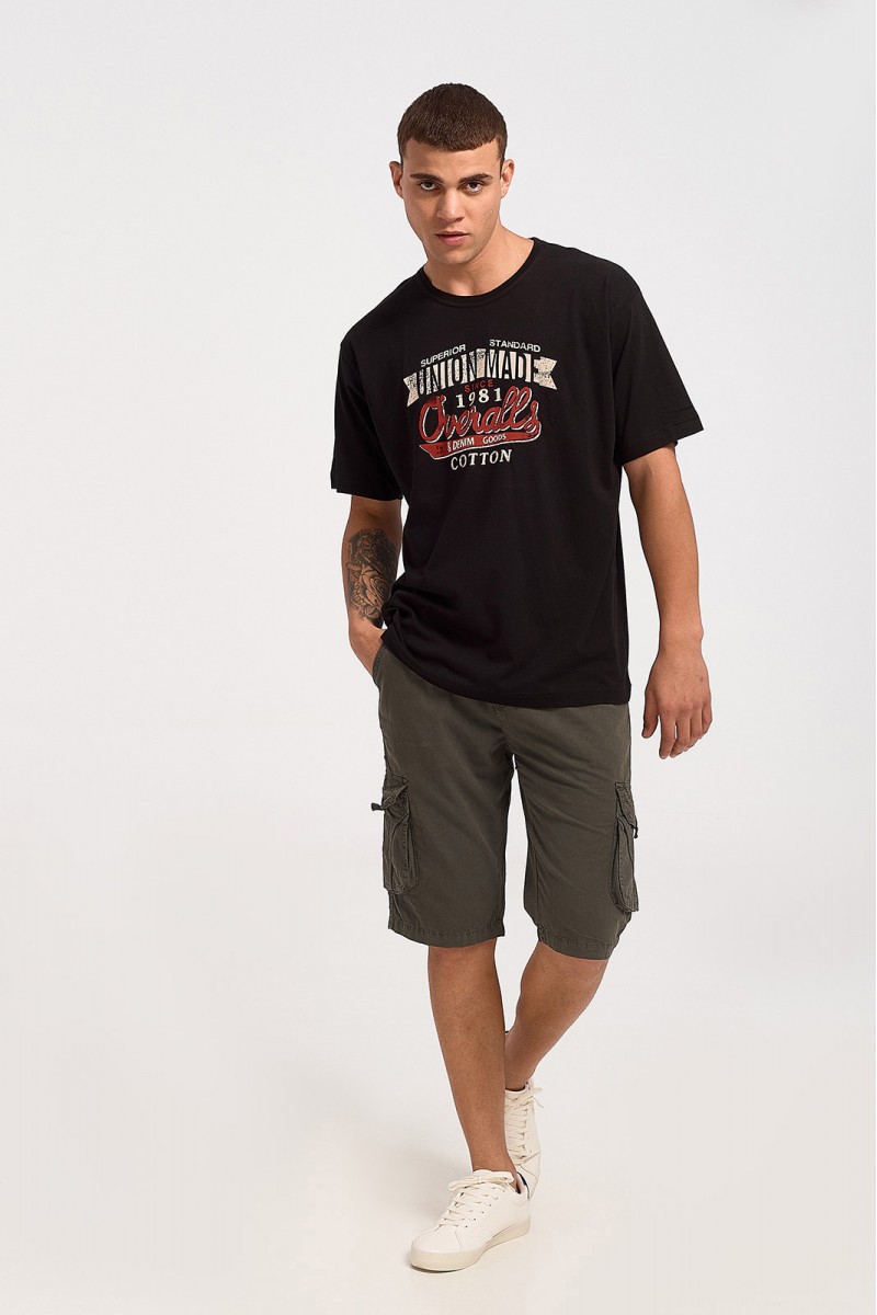 Ανδρικό T-Shirt Cotton4all UNION MADE 13 453 Ανδρικό T-Shirt Cotton4all UNION MADE 13 453