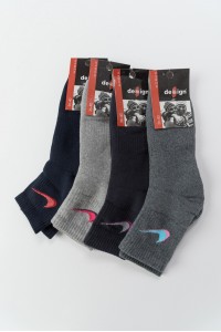 Design Socks Ημίκοντες μπουρνουζέ 4 PACK 8010213