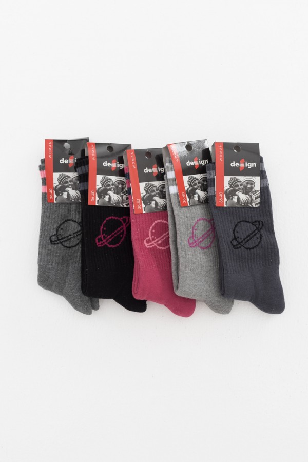 Γυναικείες κάλτσες DESIGN 5 PACK 8700116 56