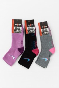 Design Socks Ημίκοντες μπουρνουζέ 6 PACK 8020113