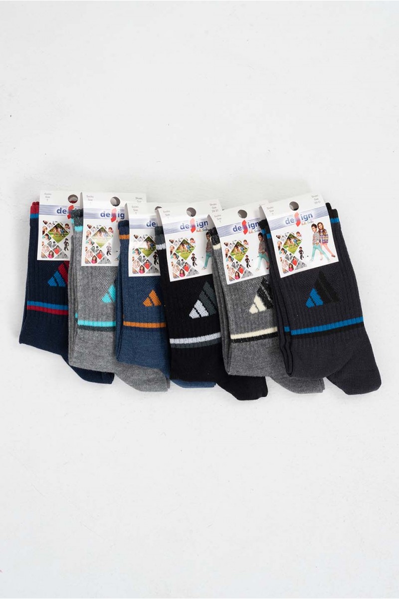 Παιδικές κάλτσες για αγόρι DESIGN 6 Pack 5507237
