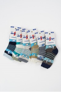 Βρεφικές κάλτσες DESIGN για αγόρι 6 Ζεύγη