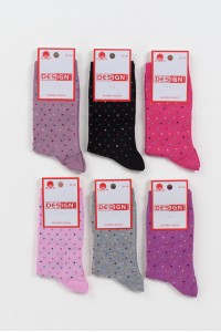 Γυναικείες κάλτσες DESIGN 6 PACK 7500892