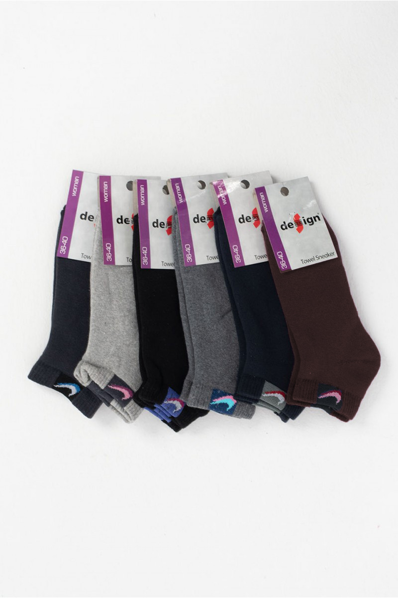 Design Socks σοσόνια μπουρνουζέ 6 PACK Combo 12