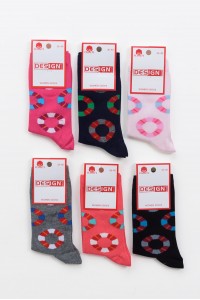 Γυναικείες κάλτσες DESIGN 6 PACK 7500853