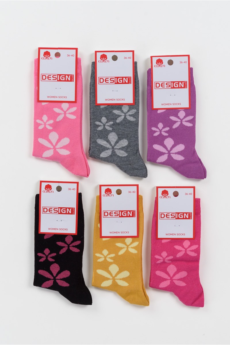 Γυναικείες κάλτσες DESIGN 6 PACK 7500935