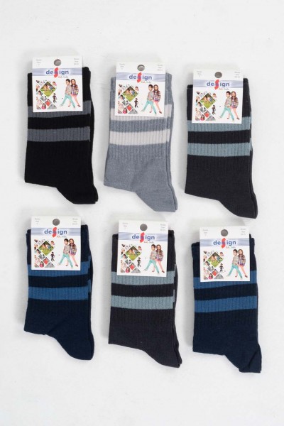 Παιδικές κάλτσες για αγόρι DESIGN 6 Pack 5507600