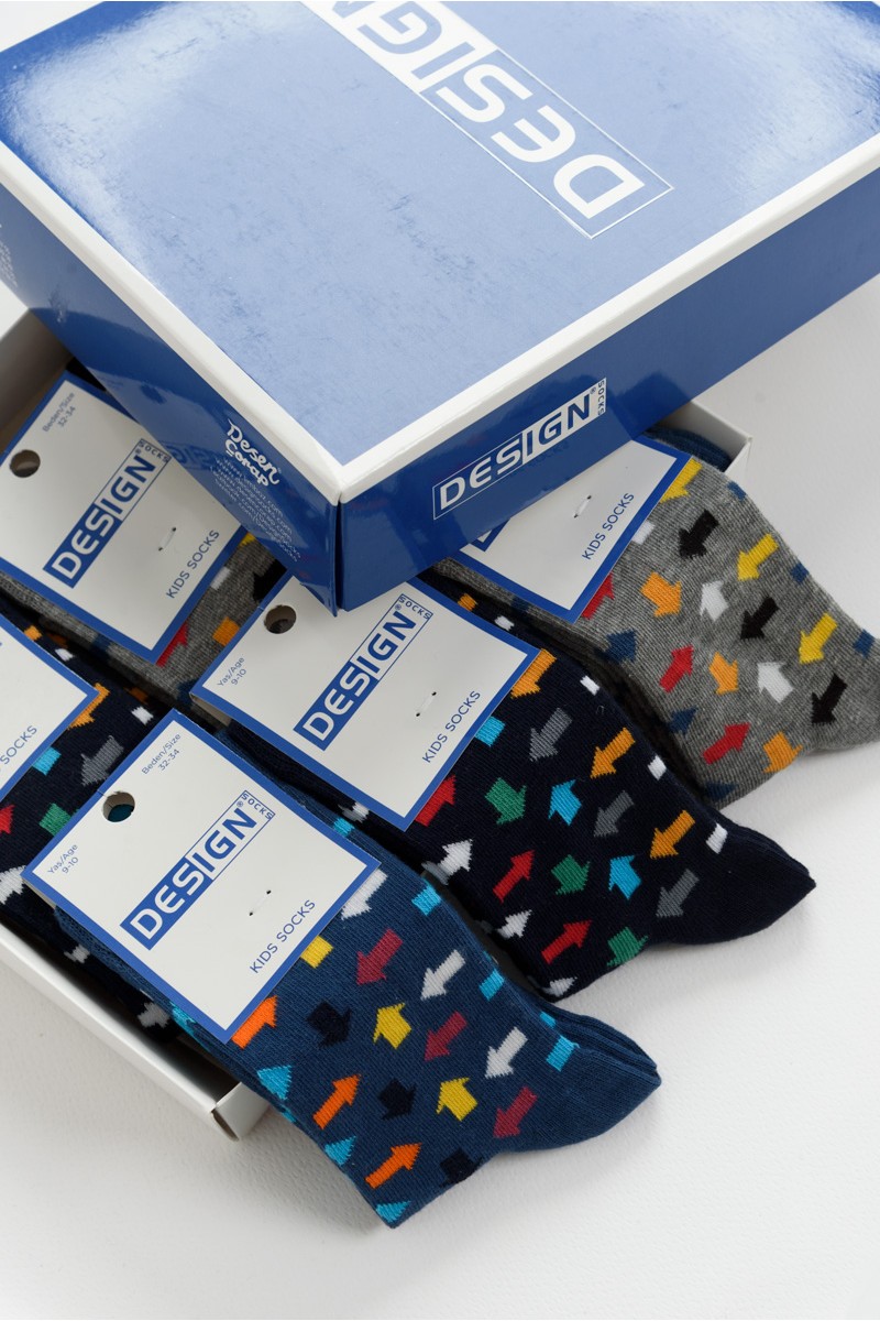 Παιδικές κάλτσες για αγόρι DESIGN 6 Pack 5509691
