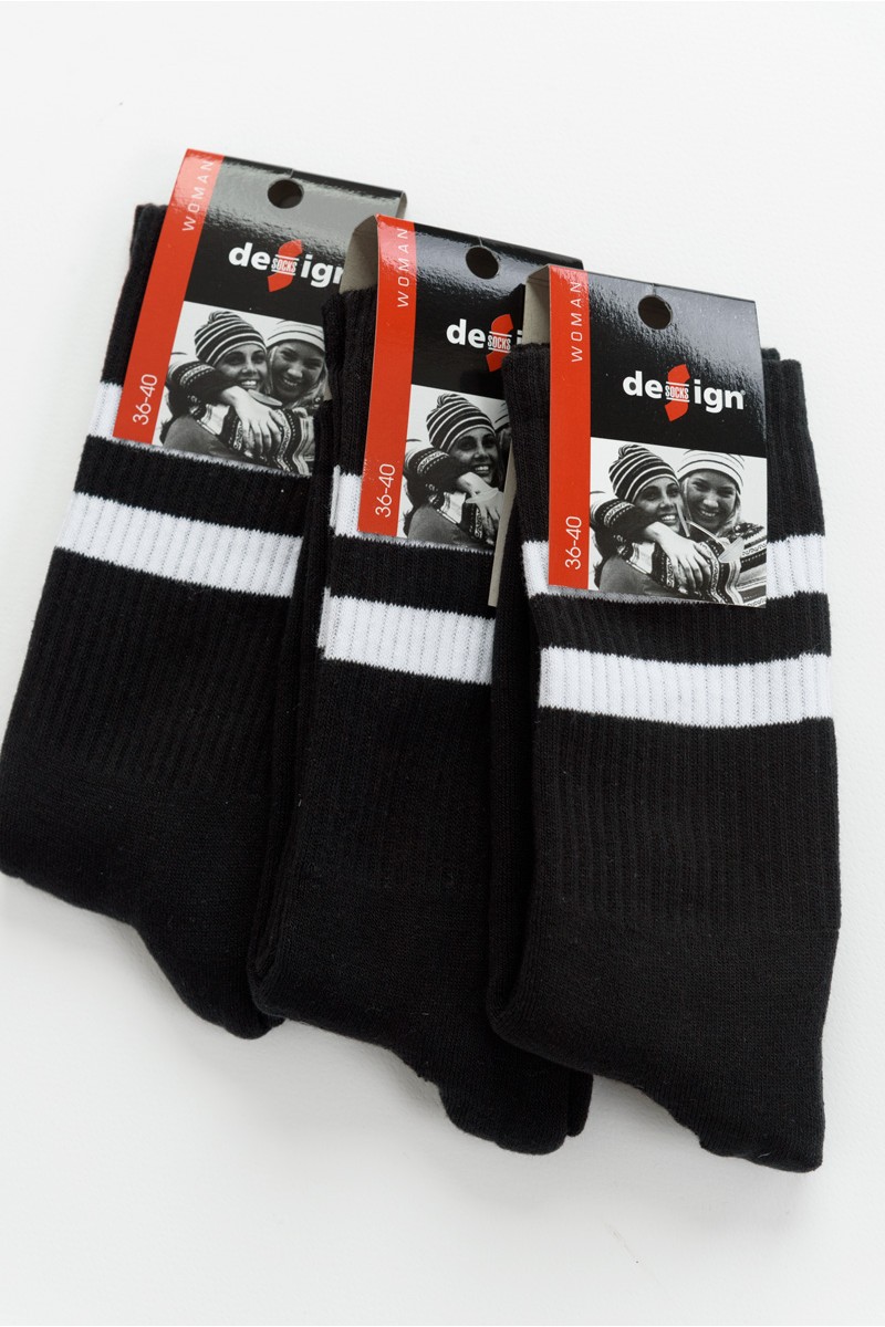 Γυναικείες κάλτσες DESIGN 6 PACK 8700116 BLACK
