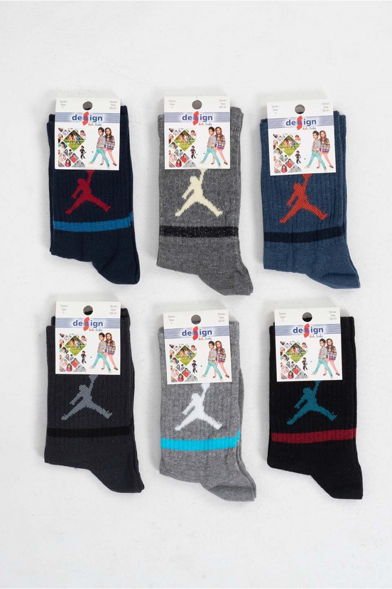 Παιδικές κάλτσες για αγόρι DESIGN 6 Pack 5507626