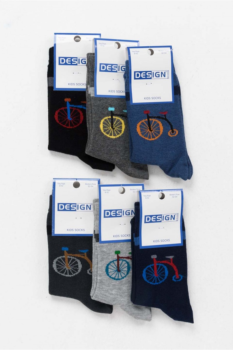 Παιδικές κάλτσες για αγόρι DESIGN 6 Pack 5509658 Παιδικές κάλτσες για αγόρι DESIGN 6 Pack 5509658