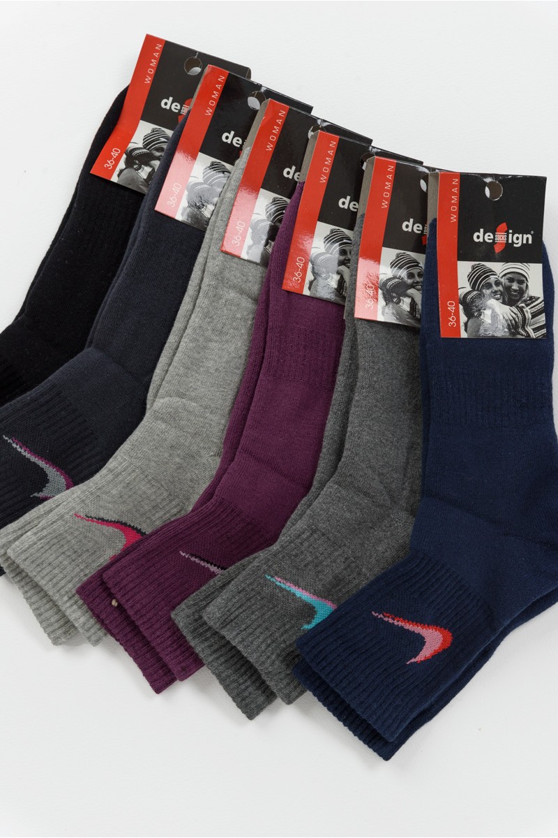 Design Socks Ημίκοντες μπουρνουζέ 6 PACK 8020213 Design Socks Ημίκοντες μπουρνουζέ 6 PACK 8020213