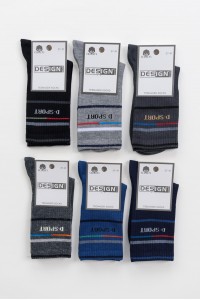 Unisex Κάλτσες DESIGN Sport 6 Pack 1502125 Unisex Κάλτσες DESIGN Sport 6 Pack 1502125