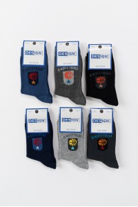 Παιδικές κάλτσες για αγόρι DESIGN 6 Pack 5511661-657