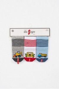 Βρεφικές κάλτσες αγόρι DESIGN 3 Pack 3010 6