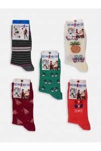 Παιδικές Κάλτσες για κορίτσι (5 τεμάχια)
