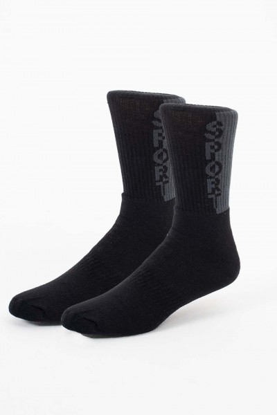 Αθλητικές κάλτσες DESIGN Sport Black New