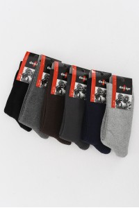 Χειμερινές κάλτσες μονόχρωμες DESIGN 6 Pack 8500089