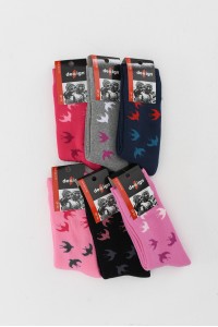 Γυναικείες κάλτσες DESIGN Birds 6 PACK 8500263