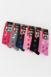 Γυναικείες κάλτσες DESIGN Birds 6 PACK 8500263