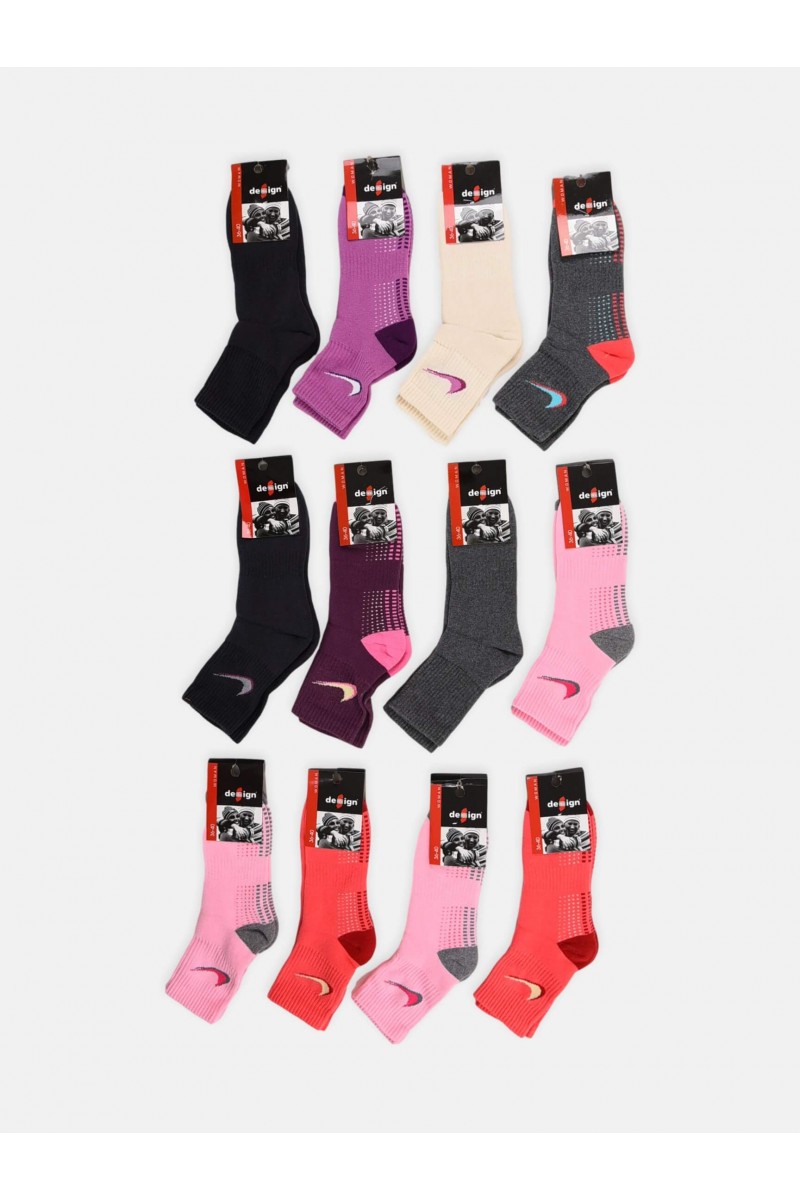 Design Socks Ημίκοντες μπουρνουζέ 12 PACK Combo 1